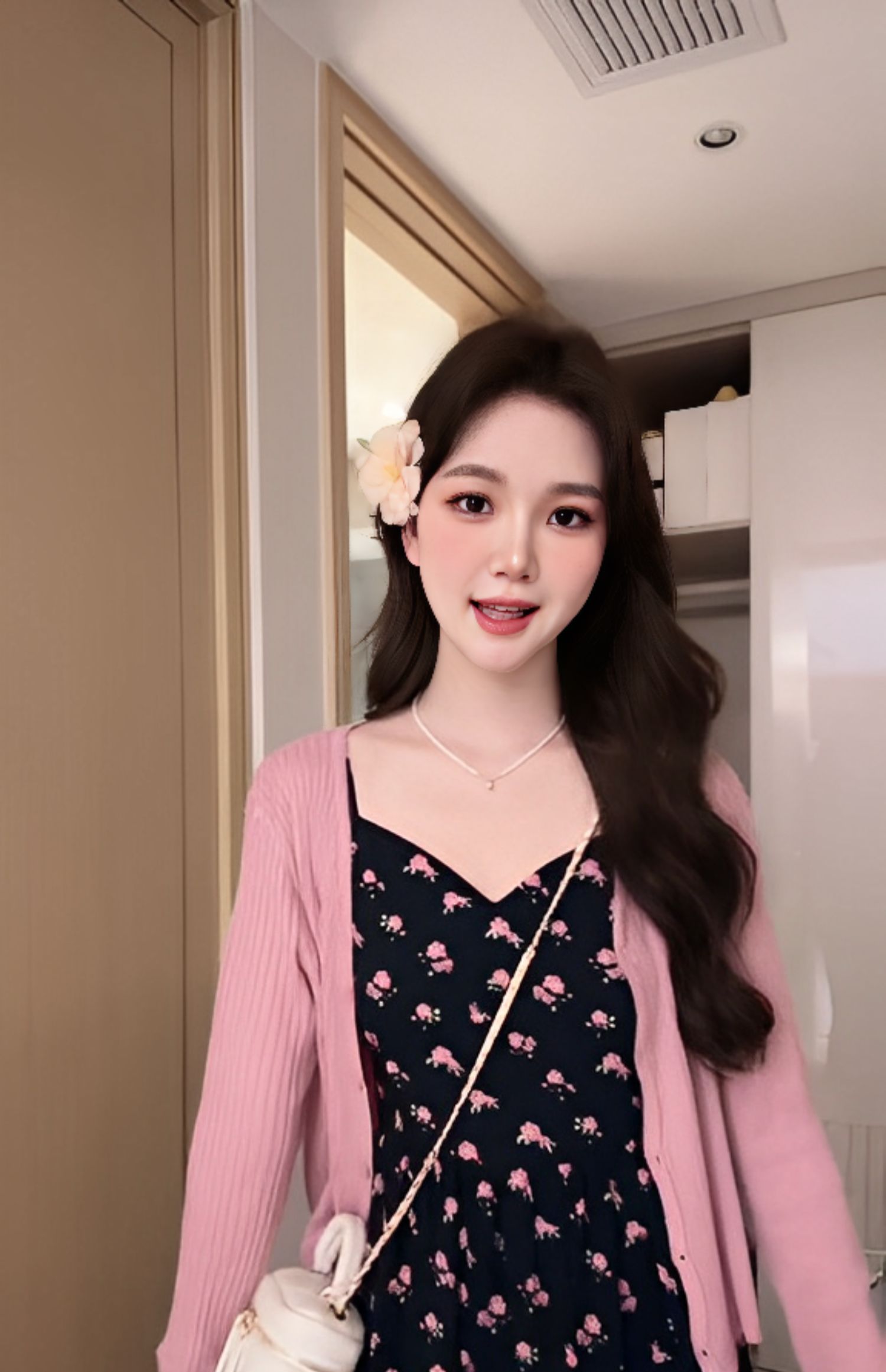 碎花连衣裙配什么外套-碎花连衣裙搭配指南：如何选择合适外套应对春夏天气变化？