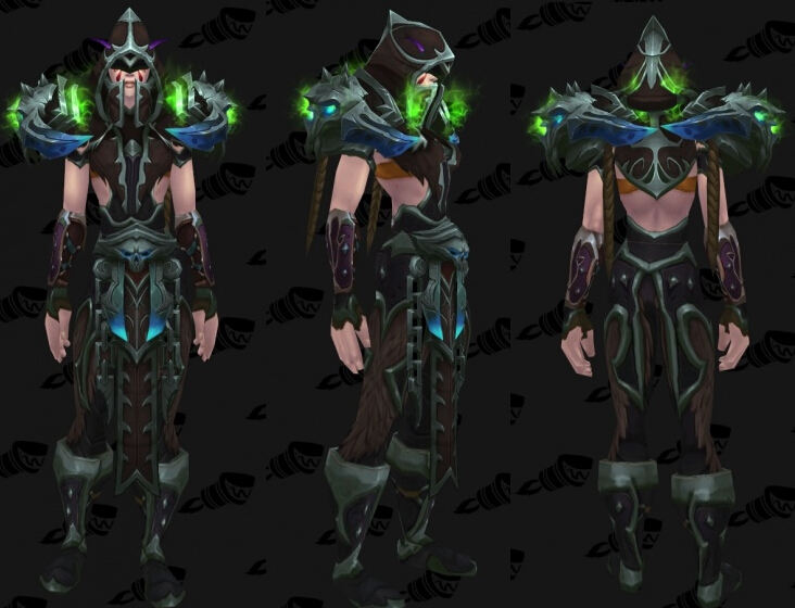 7.2女恶魔猎手皮甲幻化_魔兽世界恶魔猎手女幻化_恶魔猎手皮甲